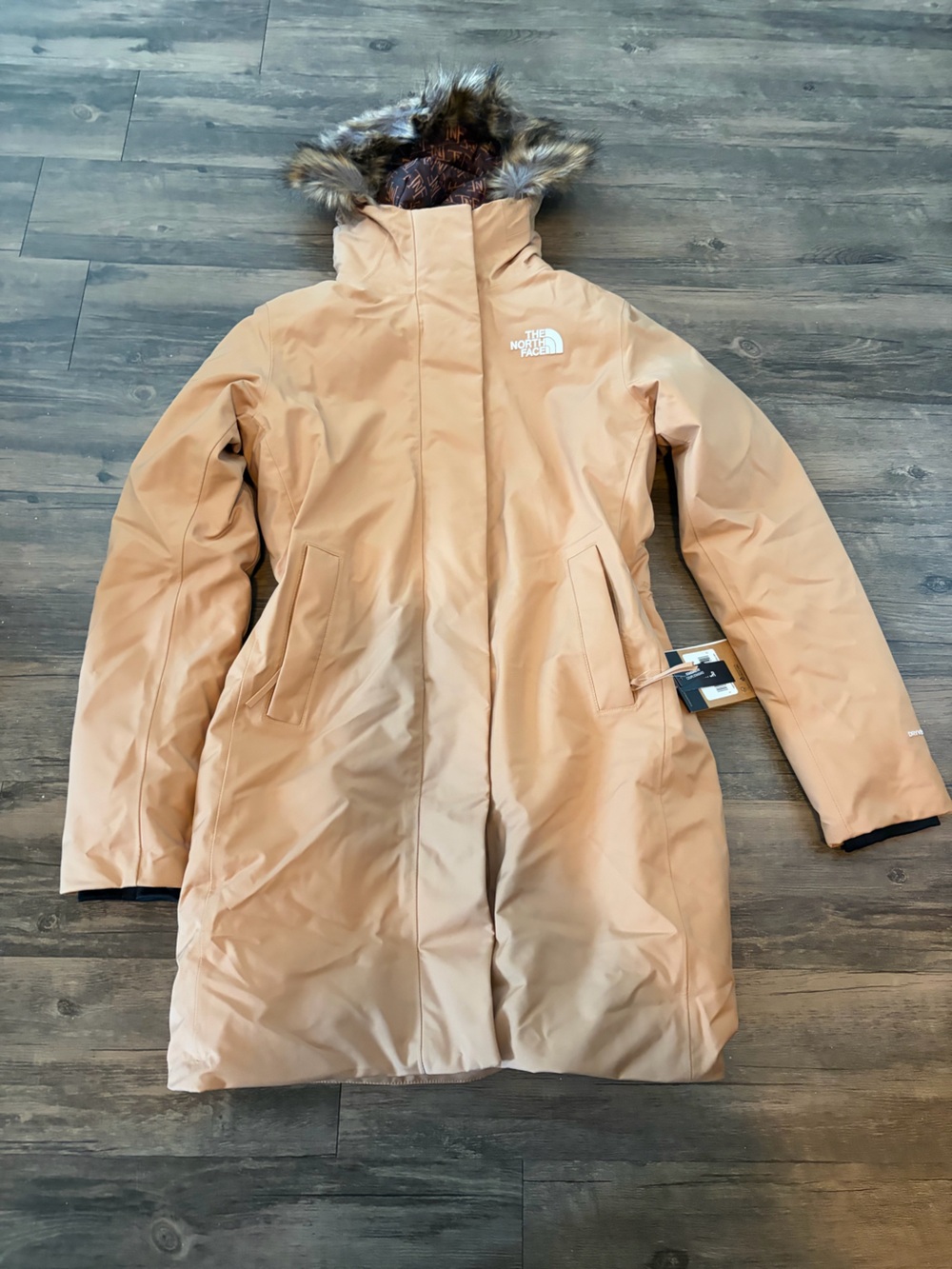NWT The North Face Women's Arctic Parka XS Tan